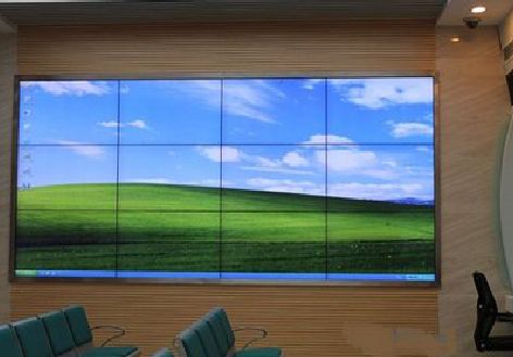 石首液晶拼接屏的另类用法。